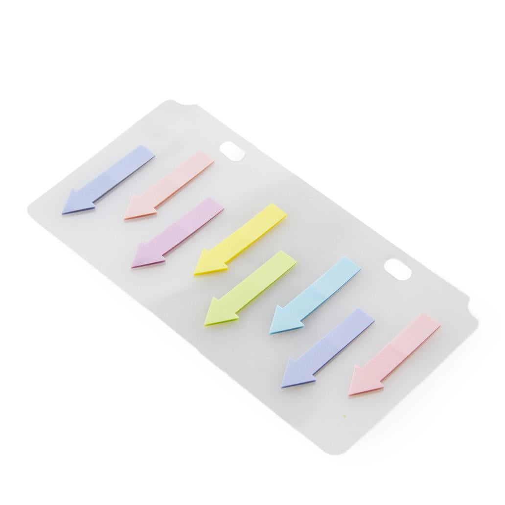 Índices Adesivos em Seta Pastel