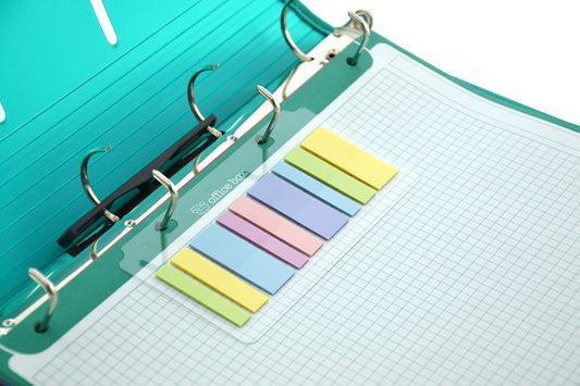 Índices Adesivos Pastel Blush