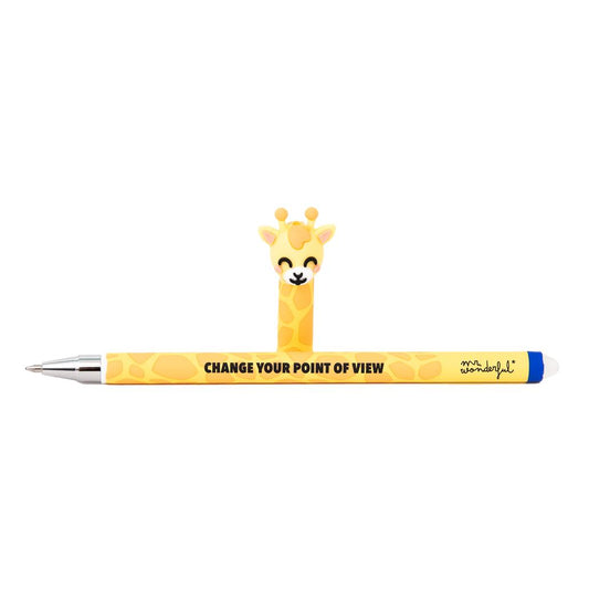 Caneta Gel Apagável Mr. Wonderful - Girafa