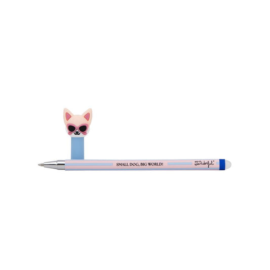 Caneta Gel Apagável Mr. Wonderful - Chihuahua - Small dog, big world!