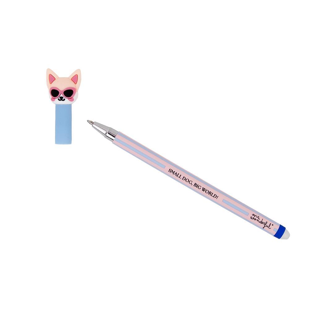 Caneta Gel Apagável Mr. Wonderful - Chihuahua - Small dog, big world!