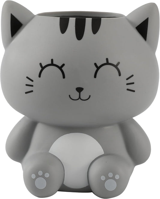 Porta-Canetas iTotal - Gato Cinza