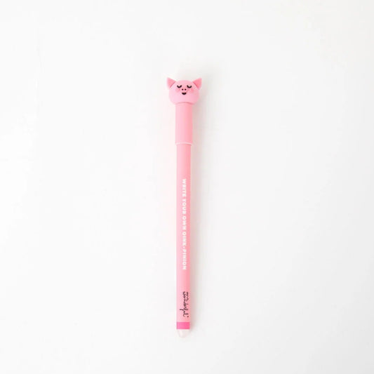 Caneta Gel Apagável Mr. Wonderful - Porco