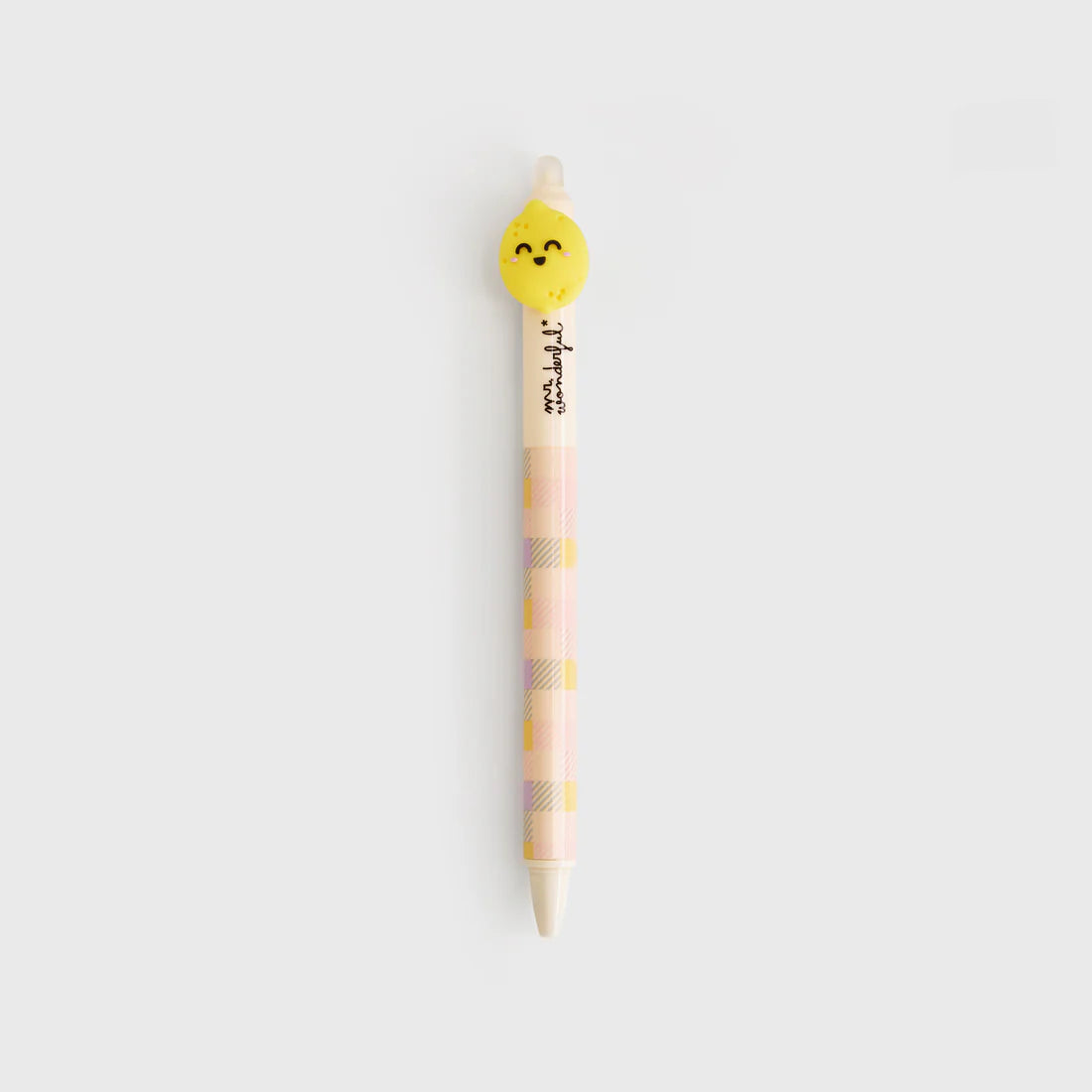 Caneta Retrátil Apagável Mr. Wonderful - Limão