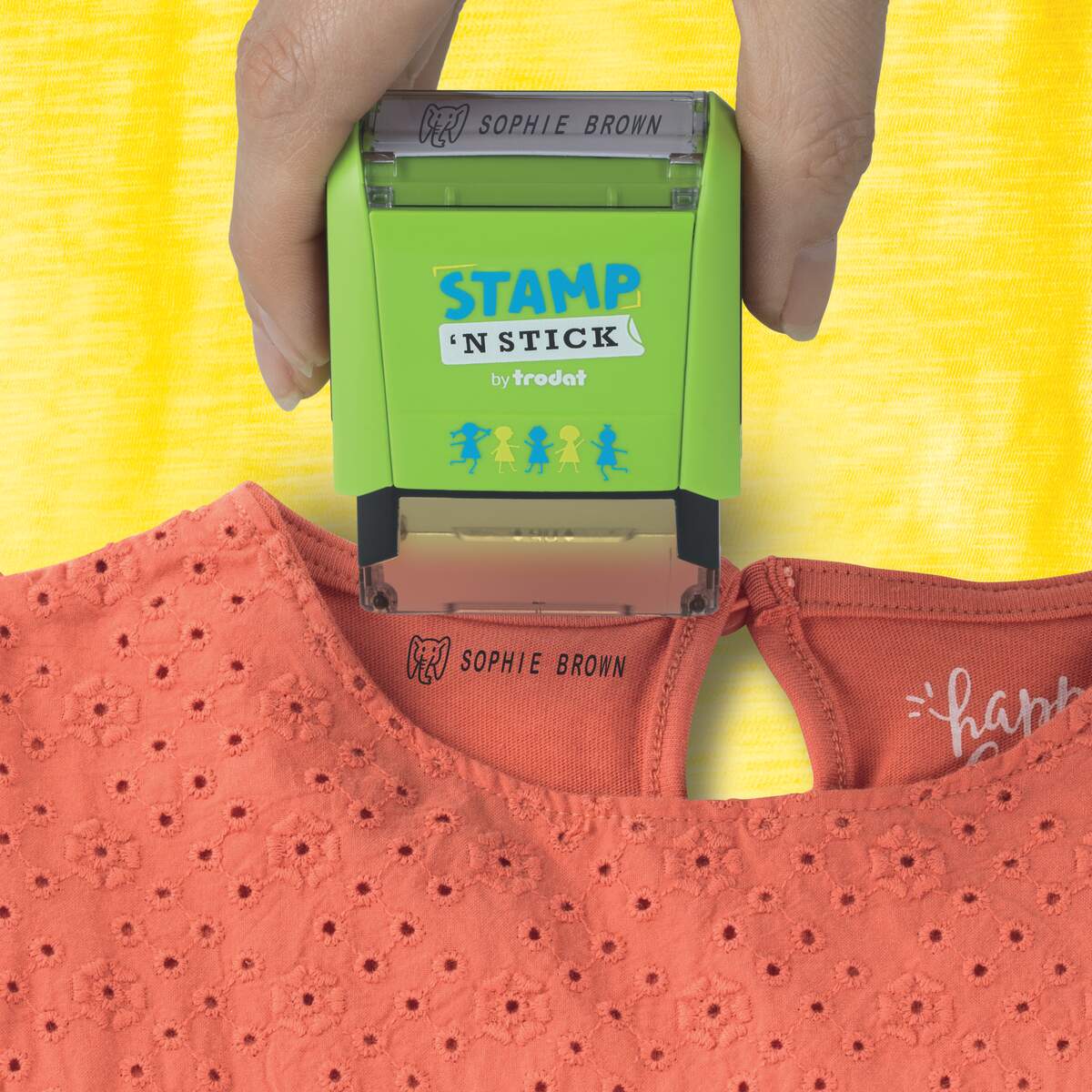 Kit Stamp & Stick Trodat - Carimbo para Etiquetas