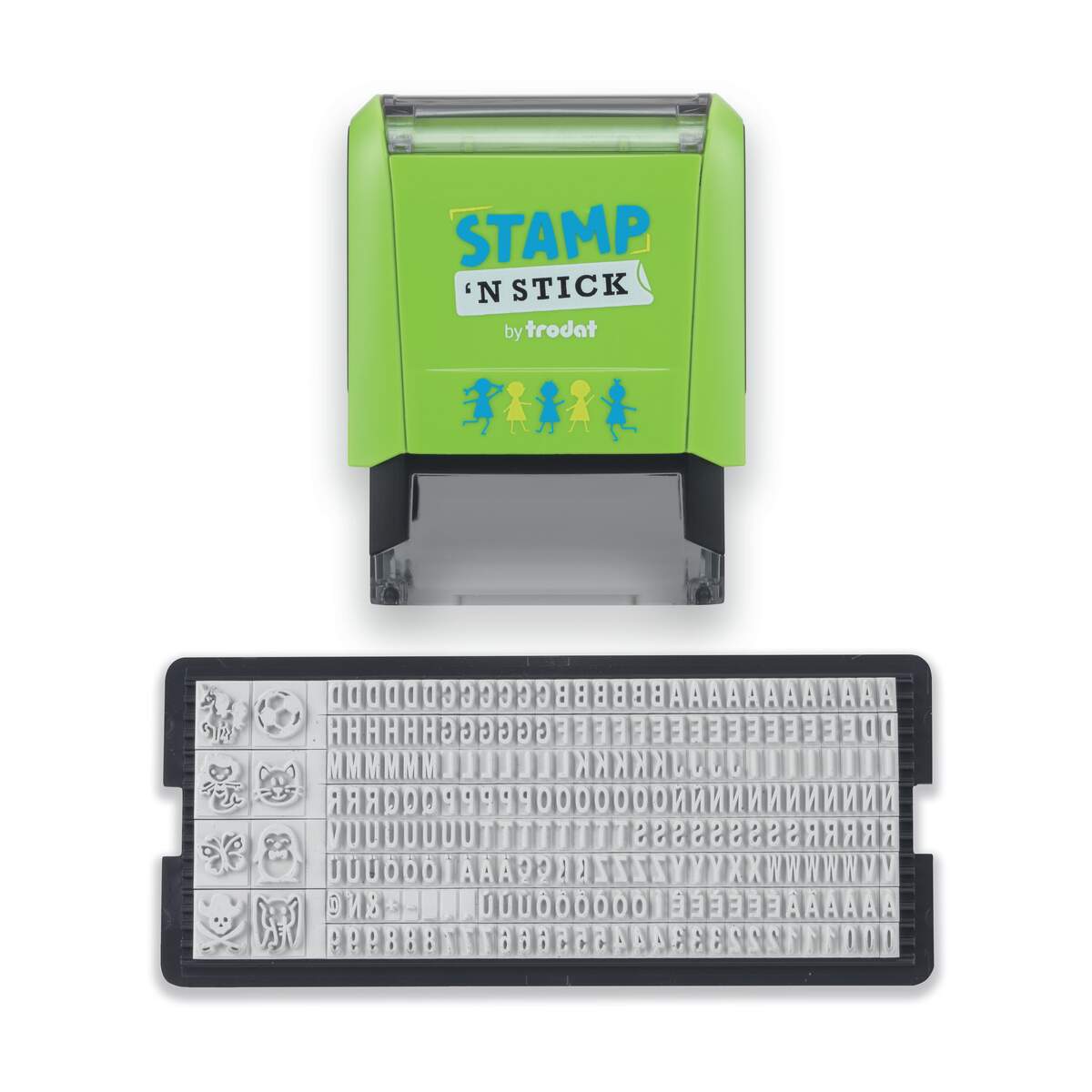 Kit Stamp & Stick Trodat - Carimbo para Etiquetas