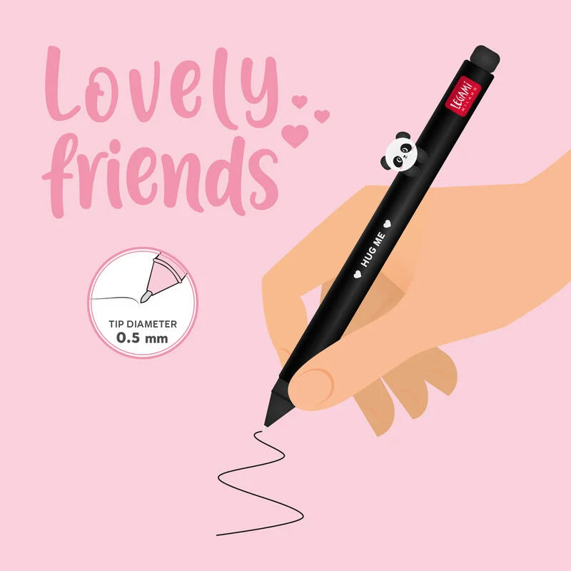 Caneta Gel Lovely Friends Legami - Panda