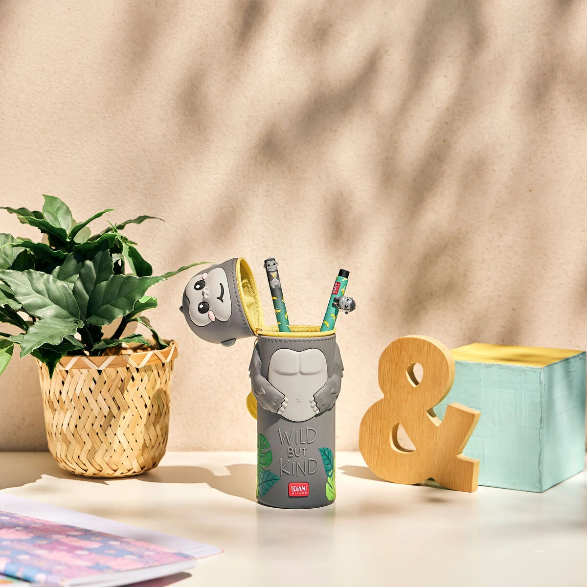 Estojo em Silicone Legami - Gorila