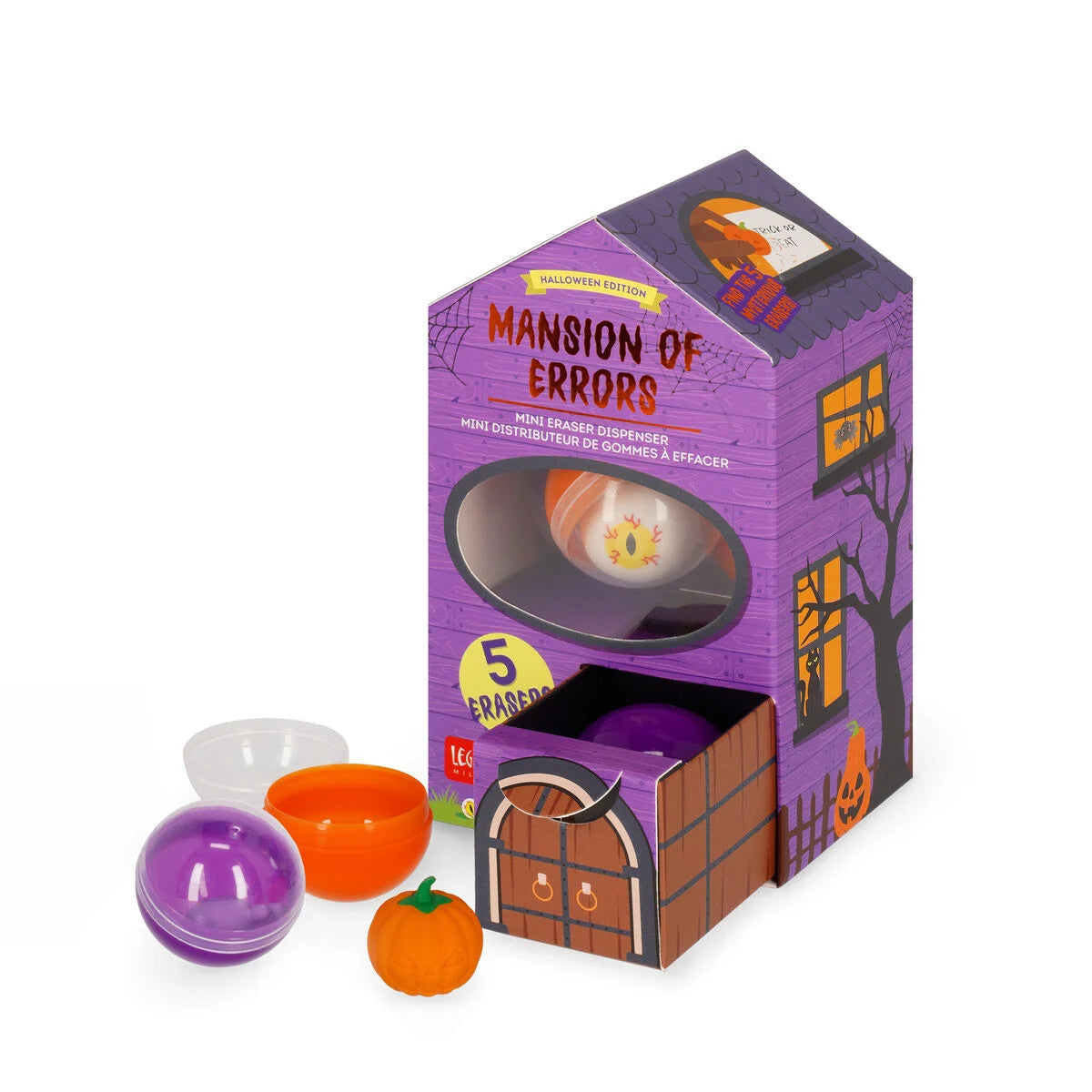 Mini Dispensador de Borrachas Halloween - Legami