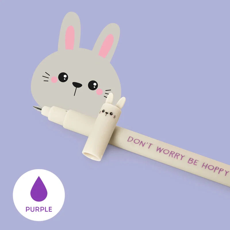 Caneta Gel Apagável Legami - Coelho