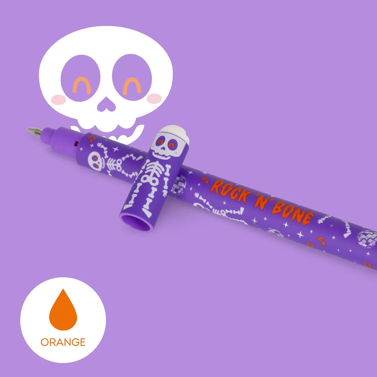Pack Caneta Gel Apagável Legami - Edição Limitada Halloween