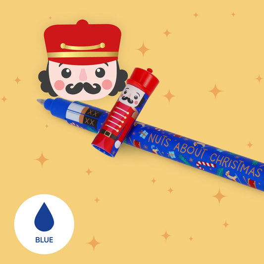 Pack Caneta Gel Apagável Legami - Edição de Natal “O Quebra-Nozes” - Limitado a 2 unidades por cliente ‼️