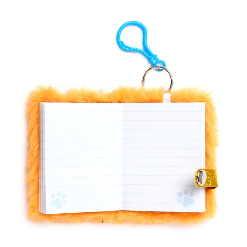 Mini Bloco de Notas A7 em Peluche – Adoramals Selvagem