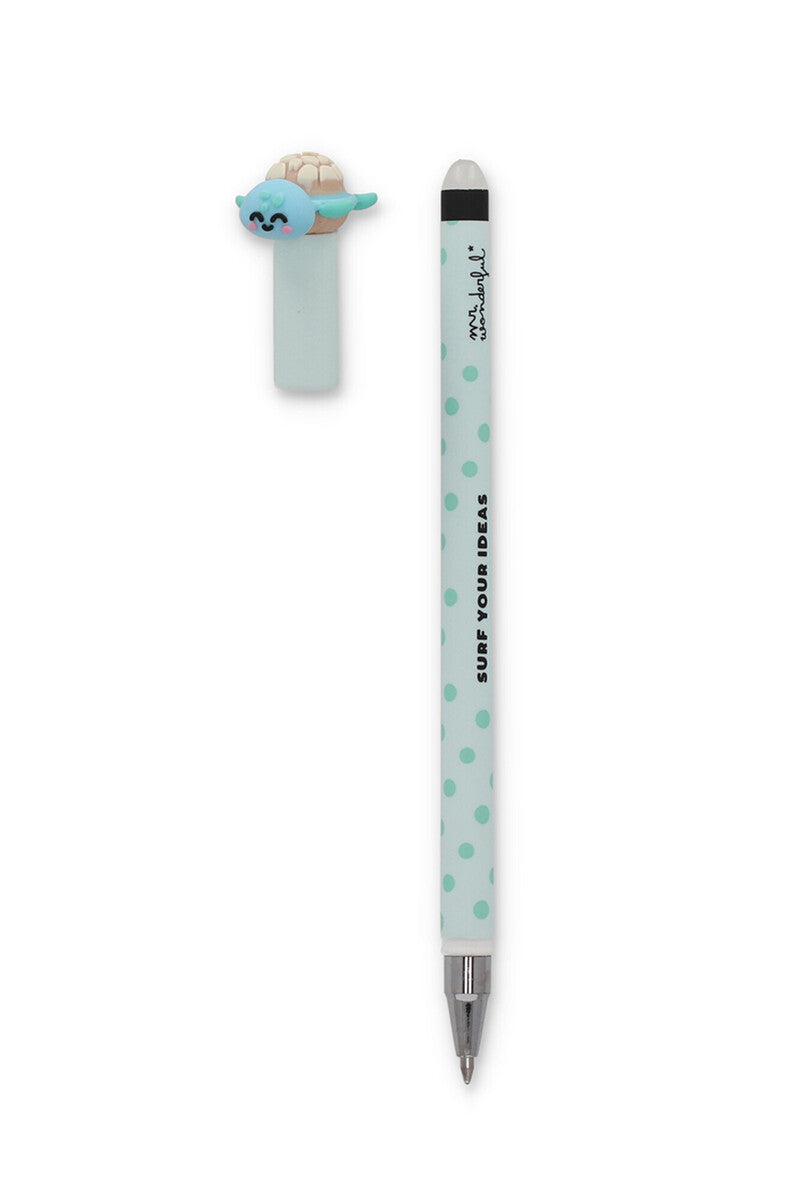 Caneta Gel Apagável Mr. Wonderful - Tartaruga