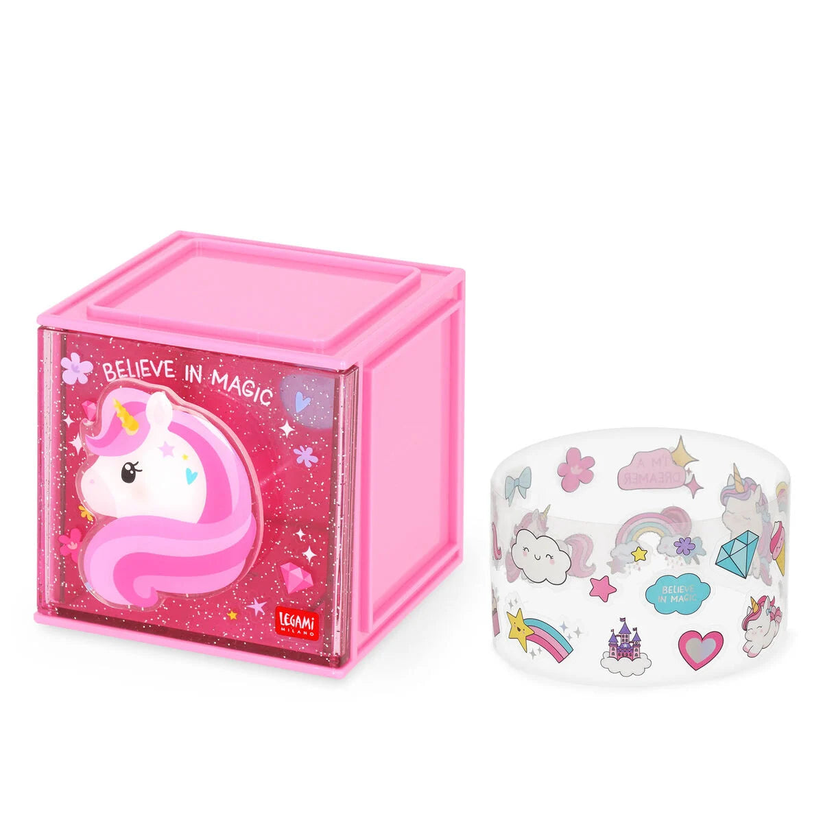 Caixa de Arrumação de Secretária Empilhável – Cutie Cube