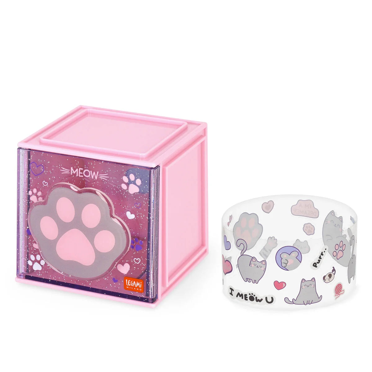 Caixa de Arrumação de Secretária Empilhável – Cutie Cube