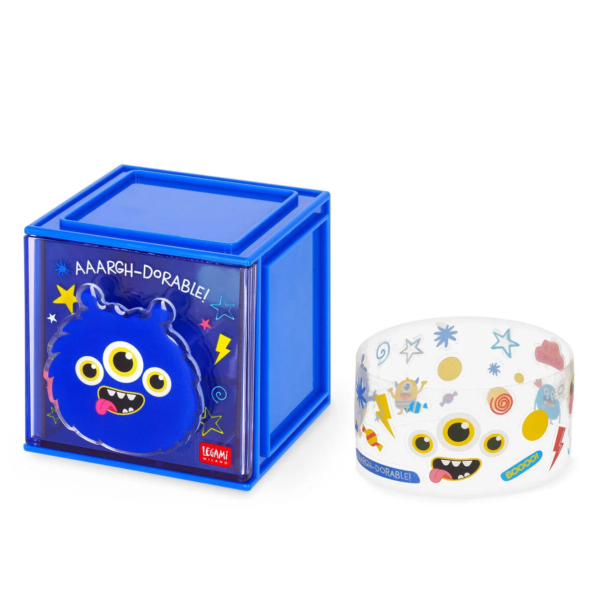 Caixa de Arrumação de Secretária Empilhável – Cutie Cube