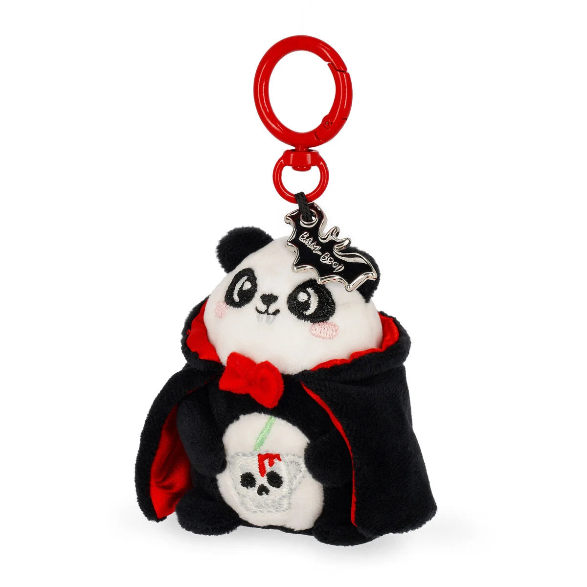 Porta-chaves de Peluche - Panda Halloween