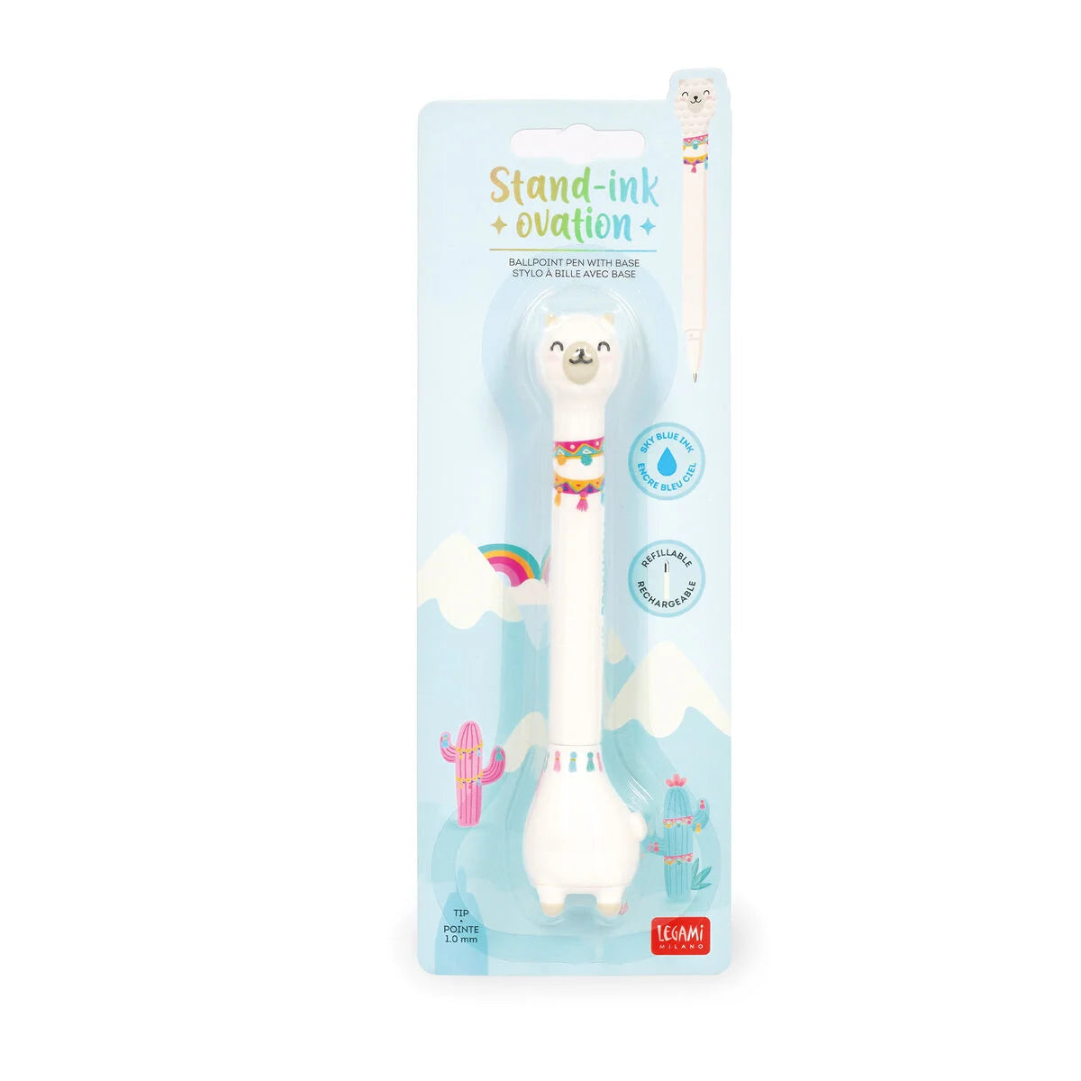 Caneta com Base - Stand-Ink Ovation - Lama da Legami