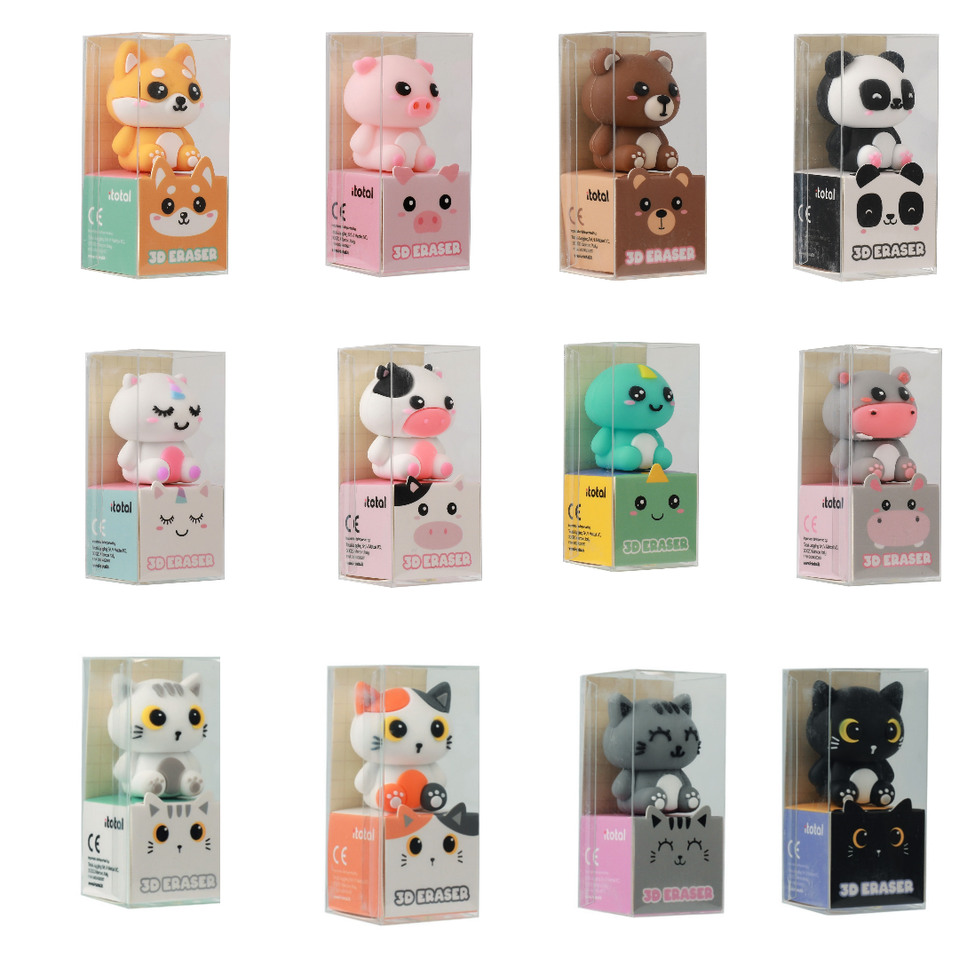 Borracha 3D iTotal “Cute Animals”