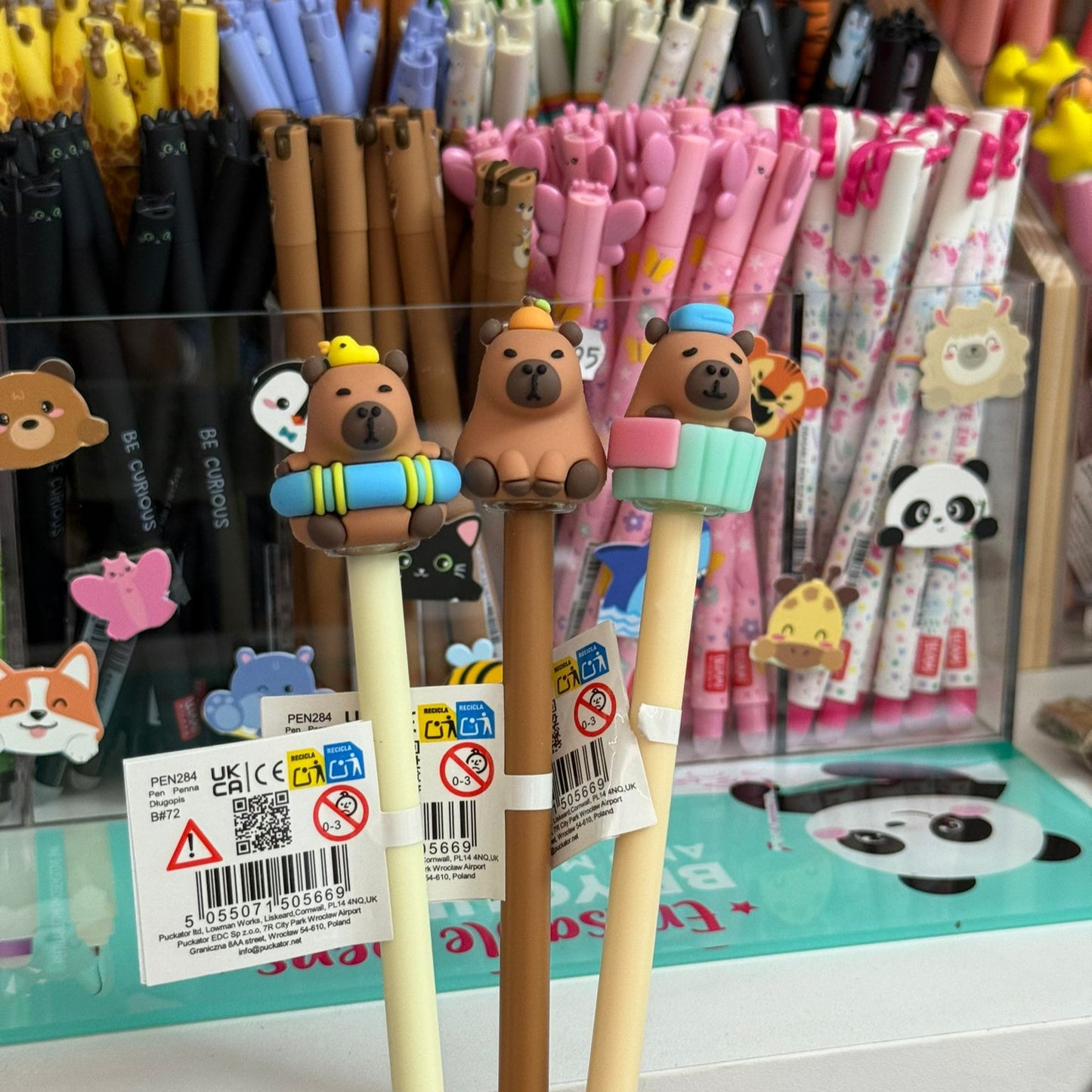 Caneta Apagável Inkredible com Capivara