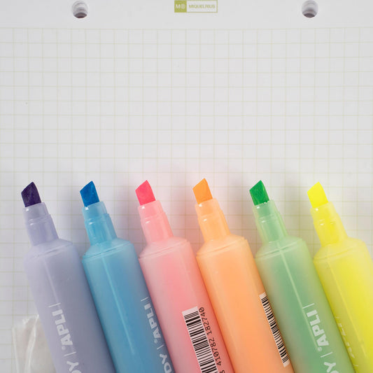 Sublinhador Fluorescente com Duas Pontas