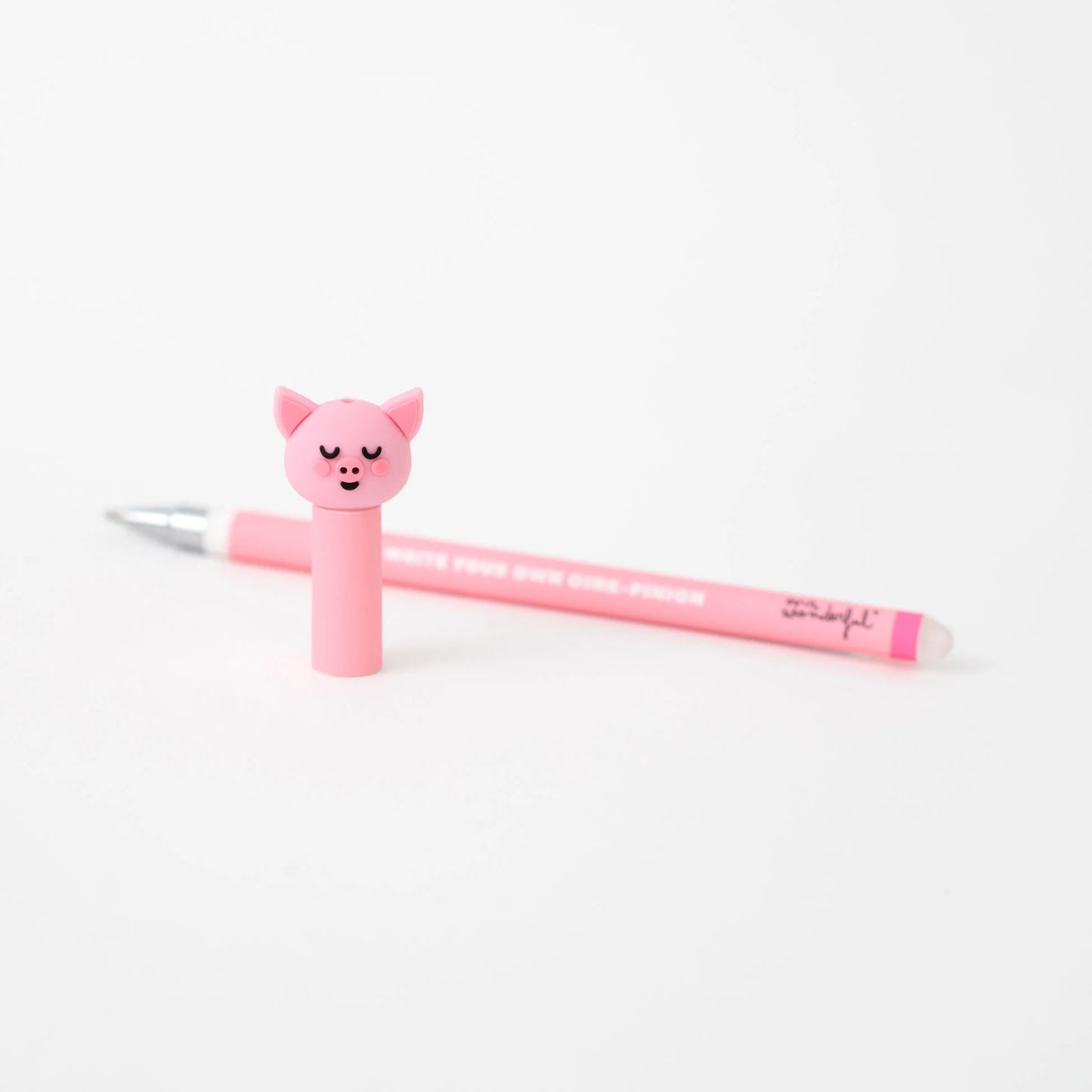 Caneta Gel Apagável Mr. Wonderful - Porco