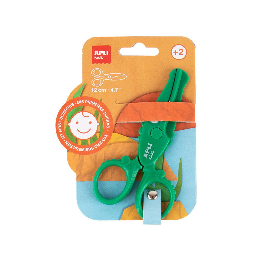Tesoura Pré-Escolar em Forma de Crocodilo – 12 cm