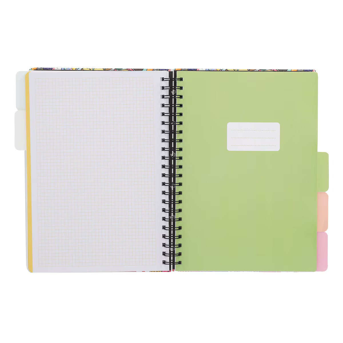 Caderno A4 Wonder com separadores - BoBo