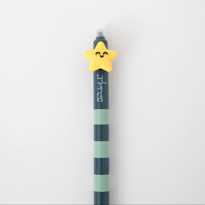 Caneta Retrátil Apagável Mr. Wonderful - Estrela