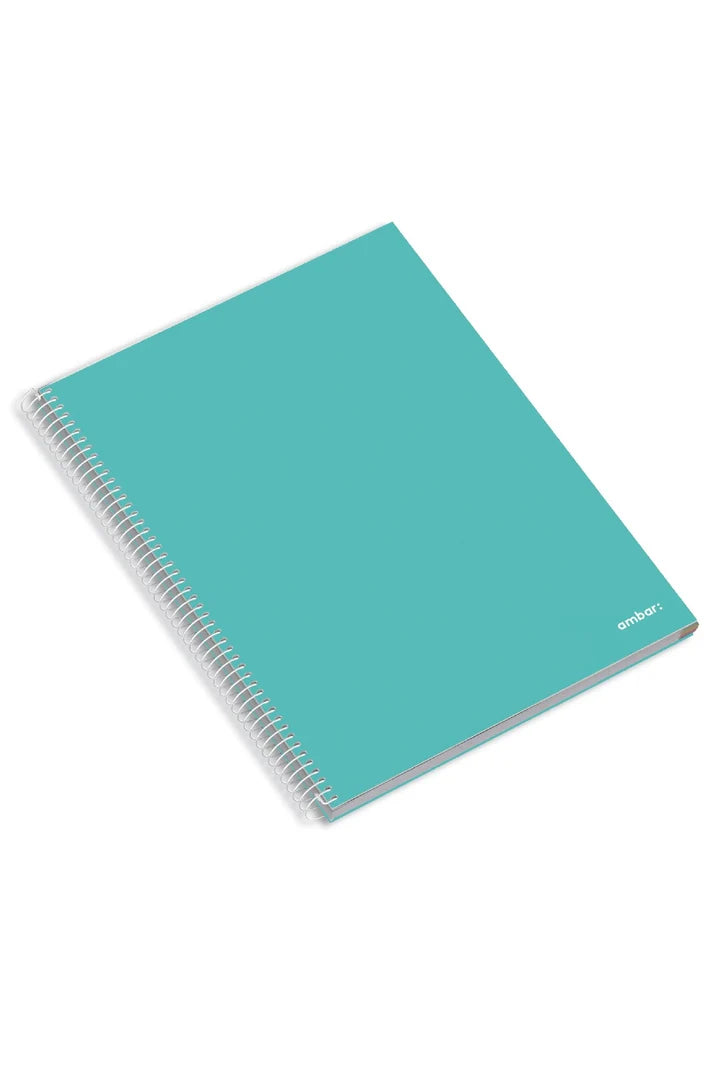 Caderno Espiral Ambar School A4 Disciplinas
