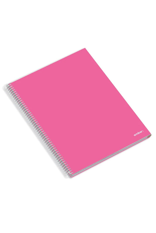 Caderno Espiral Ambar School A4 Disciplinas