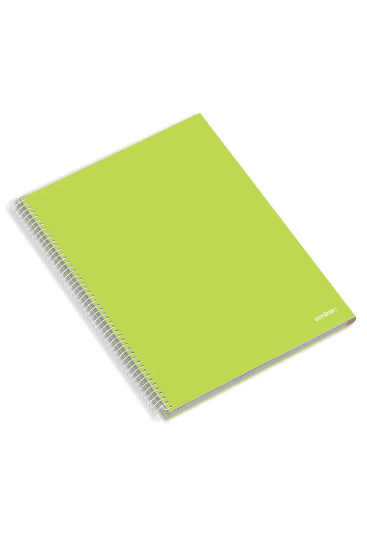 Caderno Espiral Ambar School A4 Disciplinas