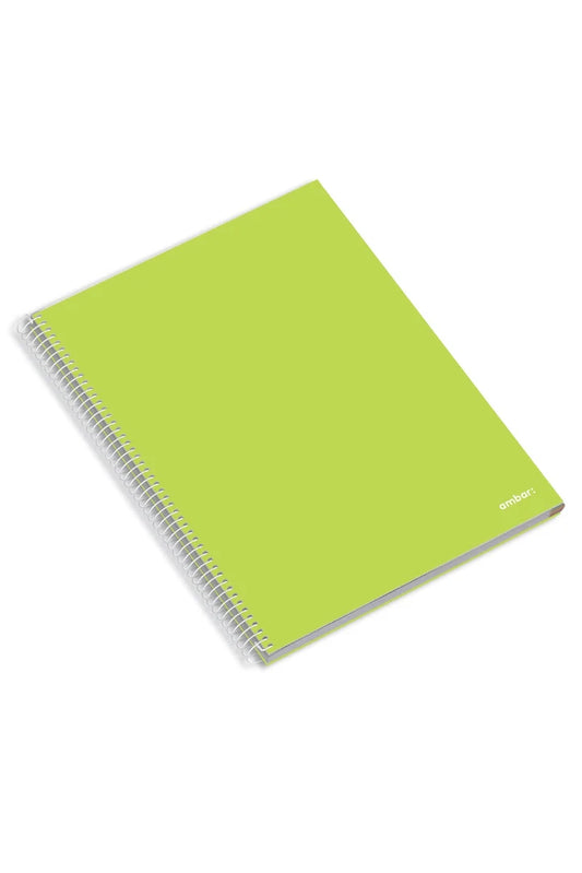 Caderno Espiral Ambar School A4 Disciplinas
