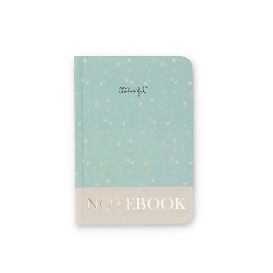 Caderno A6 Wonder - Polka dot Print