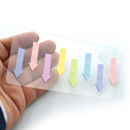 Índices Adesivos em Seta Pastel