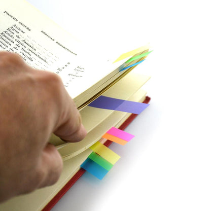 Índices Adesivos Fluorescentes