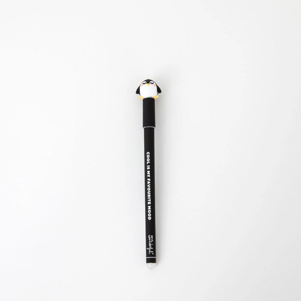 Caneta Gel Apagável Mr. Wonderful - Pinguim