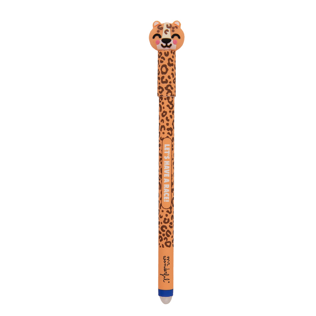 Caneta Gel Apagável Mr. Wonderful - Leopardo