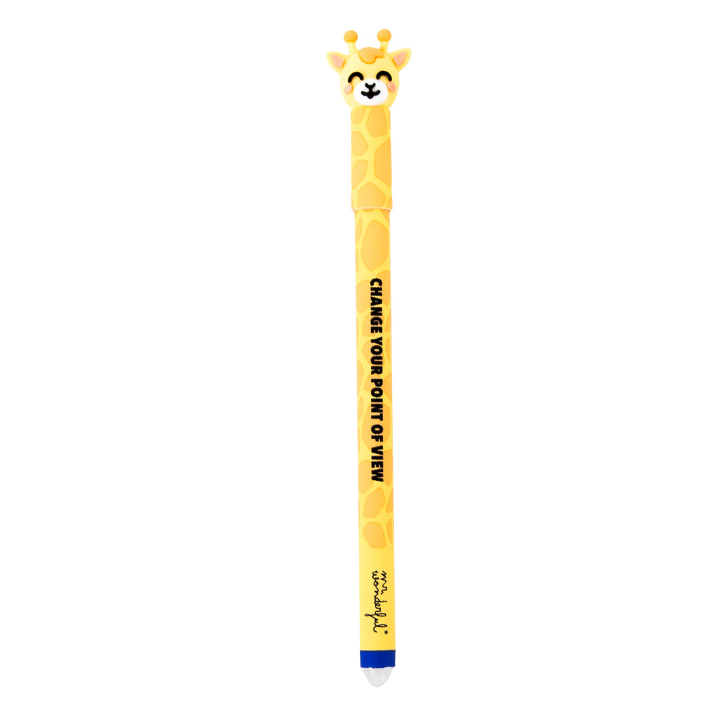 Caneta Gel Apagável Mr. Wonderful - Girafa