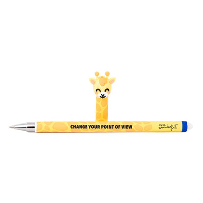 Caneta Gel Apagável Mr. Wonderful - Girafa