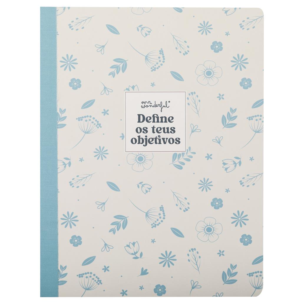 Conjunto de 3 cadernos A5 para alcançar todos os teus sonhos - Define os teus objetivos