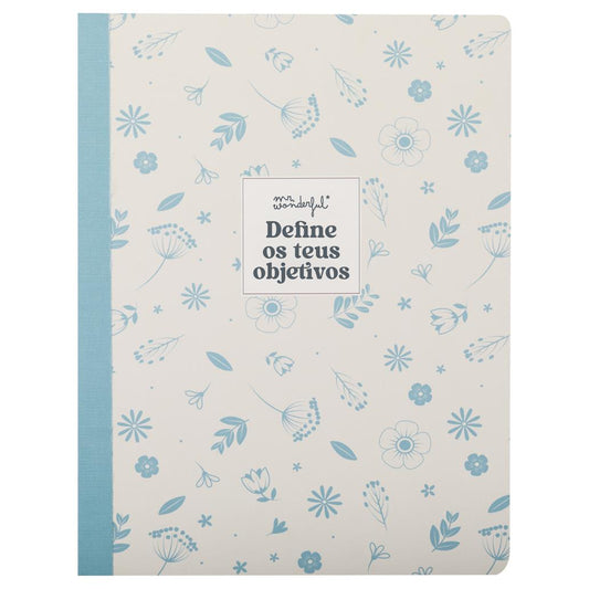 Conjunto de 3 cadernos A5 para alcançar todos os teus sonhos - Define os teus objetivos