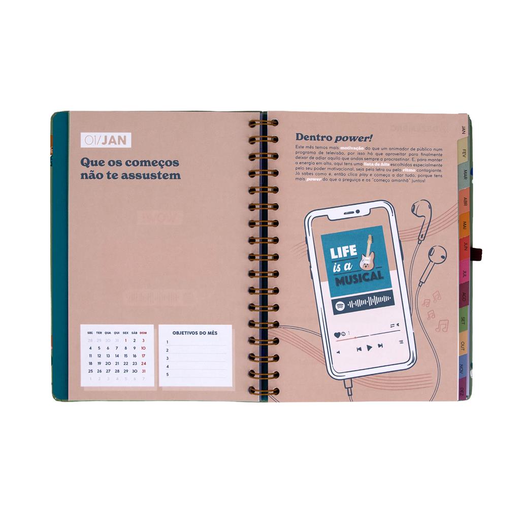 Agenda 2027 Semanal Mr Wonderful - Entre rotinas e tarefas