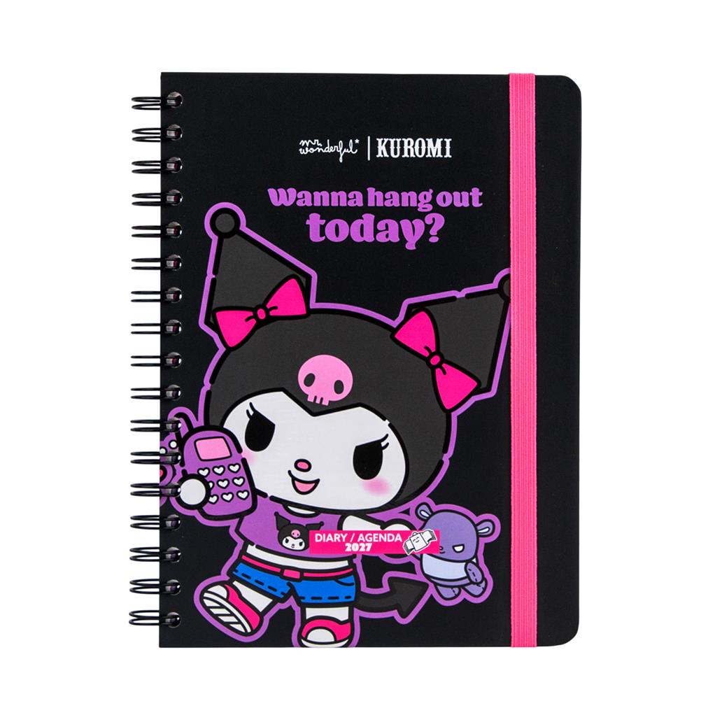 Agenda 2027 Semanal Mr Wonderful - Kuromi