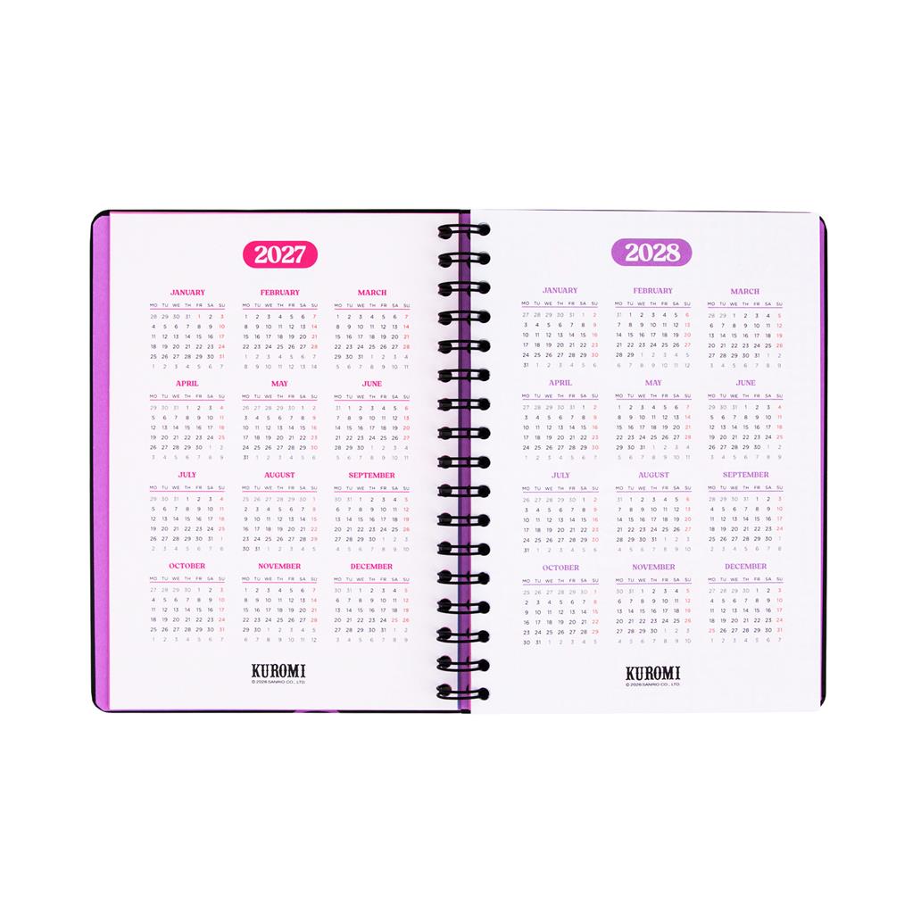 Agenda 2027 Semanal Mr Wonderful - Kuromi