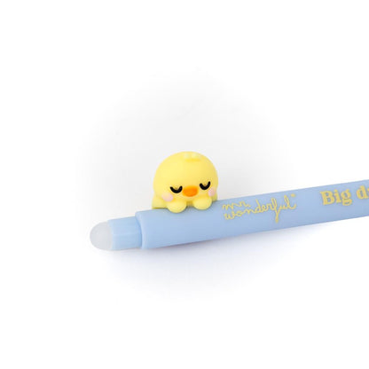Caneta Apagável Lazy Bo-Bo Mr. Wonderful - Pintainho