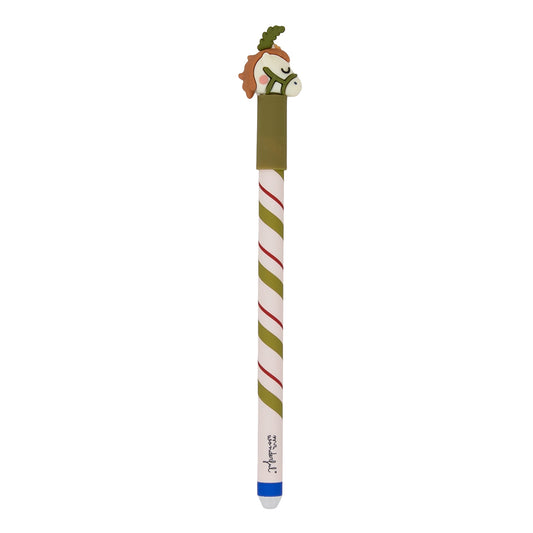 Pré-Venda ✨- Caneta Gel Apagável Mr. Wonderful - Circo Natal - Cavalo