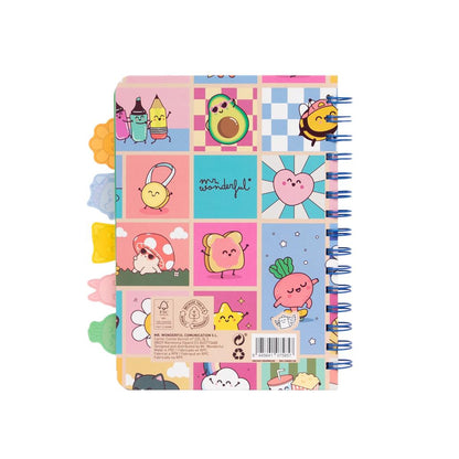 Caderno A5 Wonder com separadores - Wonder Comic