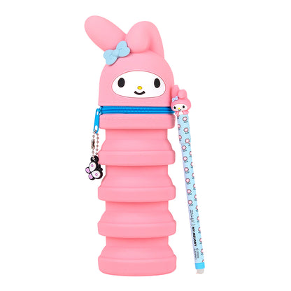 Estojo de silicone extensível + caneta apagável Bo-Bo - My Melody
